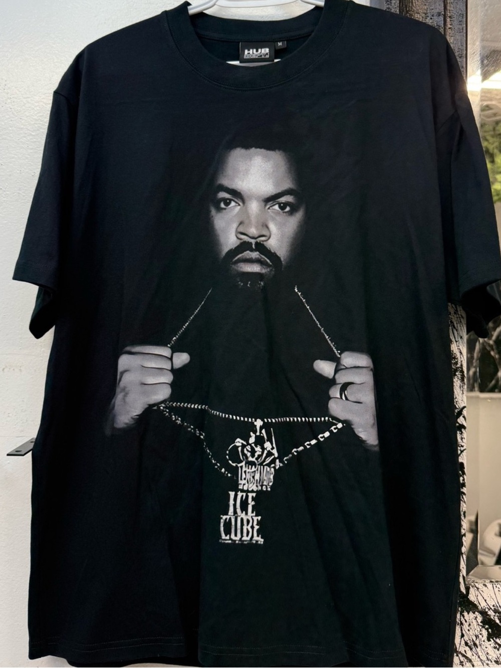 Ice Cube big Portrait hip hop Graphic rap Tee
